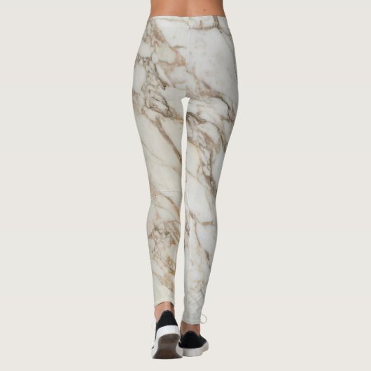 Leggings van marmer Stone Pattern (Achterkant)