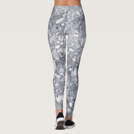Leggings van marmer Stone Pattern (Achterkant)