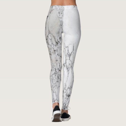 Leggings van marmer Stone Pattern (Achterkant)