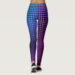 Leggings van metaal patroon