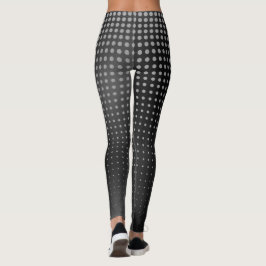 Leggings van metaal patroon