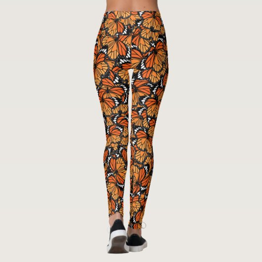 Leggings van Monarch Butterflies (Achterkant)