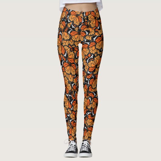 Leggings van Monarch Butterflies (Voorkant)