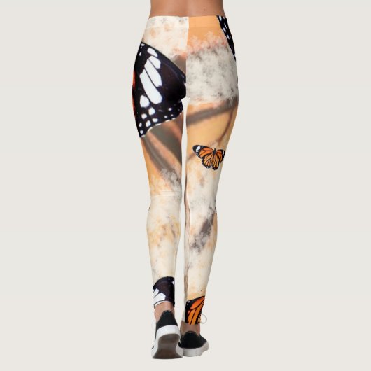 Leggings van Monarch Butterfly (Achterkant)
