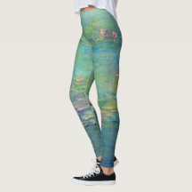 Leggings van Monet Water Lilies