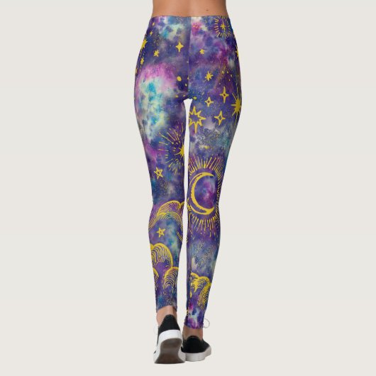 leggings van moon en sterren (Achterkant)