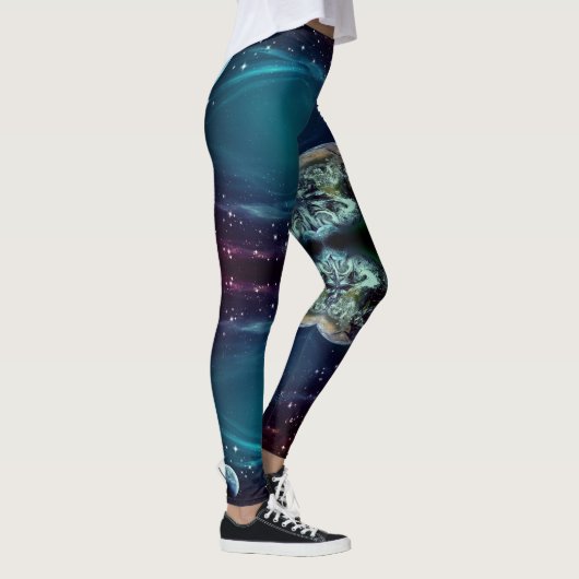 Leggings van moon, Planet en sterren (Rechts)
