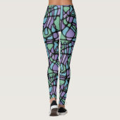 Leggings van Neuroart Glas in lood (Achterkant)