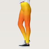 Leggings van Oranje en gele gradiënt (Links)