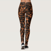 Leggings van Oranje schilderplaten - vun (Achterkant)