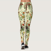 Leggings van oude botanische illustratie (Achterkant)