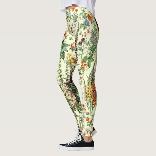 Leggings van oude botanische illustratie (Links)