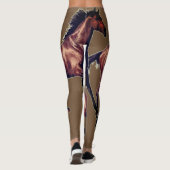 Leggings van paarden (Achterkant)