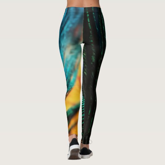 Leggings van paardenveer (Achterkant)