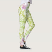 Leggings van paarse bloemen (Rechts)