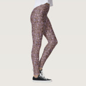 Leggings van Paarse, lavender en White Chains (Rechts)