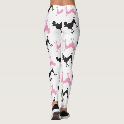 Leggings van Paris Poodles (Achterkant)