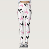 Leggings van Paris Poodles (Voorkant)