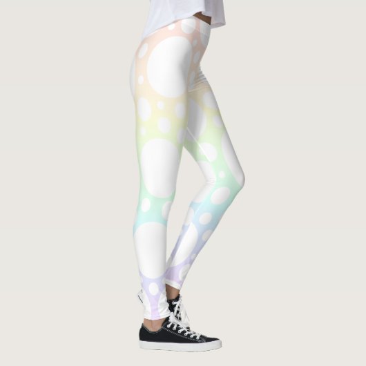 Leggings van pasta Rainbow Polka Dot (Rechts)