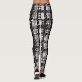 Leggings van patchwork (Achterkant)