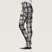 Leggings van patchwork (Links)