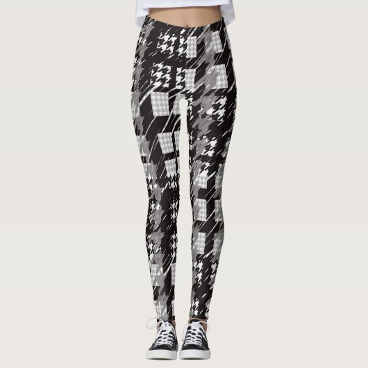 Leggings van patchwork (Voorkant)