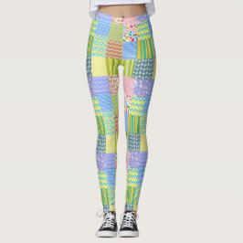 Leggings van patchwork
