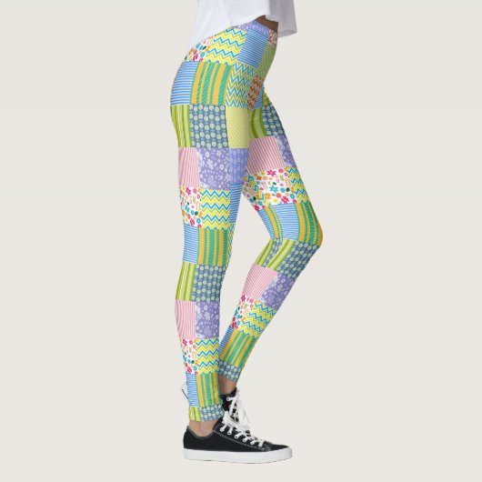 Leggings van patchwork (Rechts)