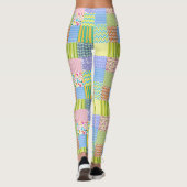 Leggings van patchwork (Achterkant)
