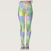 Leggings van patchwork (Voorkant)