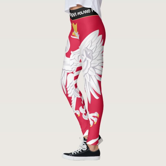 Leggings van Patriottisch Polen, mode van de Pools (Links)