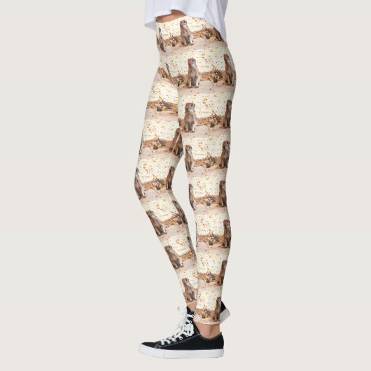 leggings van pinda's (Links)