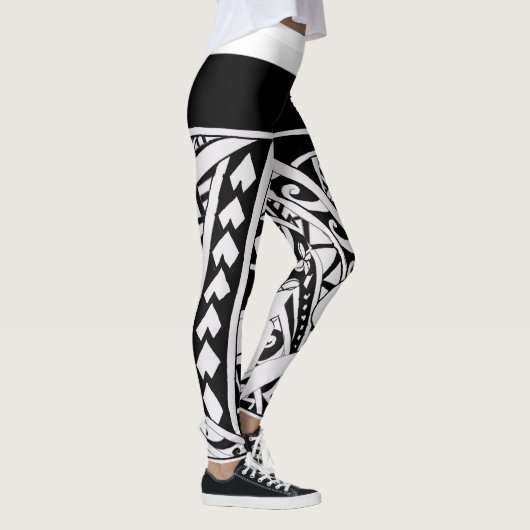 Leggings van polynesiaanse stammen (Rechts)
