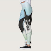 Leggings van Pomsky Dog (Links)