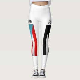 Leggings van Puerto Ricaanse vlaggen