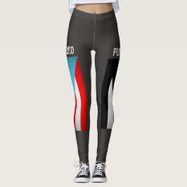 Leggings van Puerto Ricaanse vlaggen