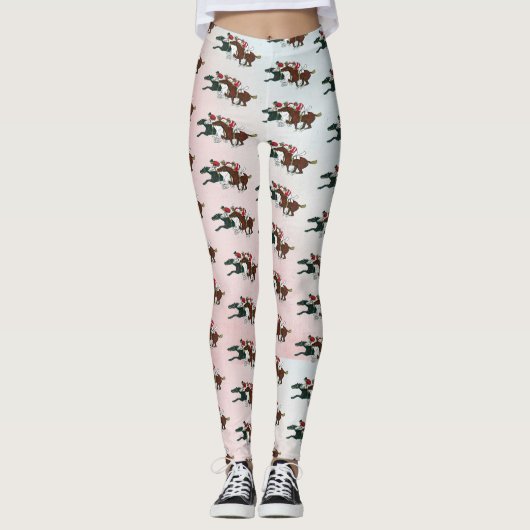 Leggings van Race Horses (Voorkant)