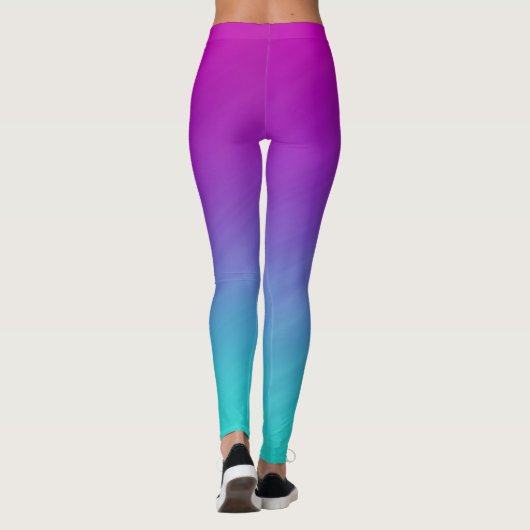 Leggings van Rainbow Ombre (Achterkant)