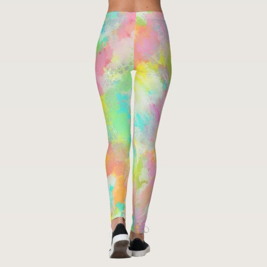 Leggings van Rainbwo Splash (Achterkant)