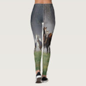 Leggings van rijpaarden (Achterkant)