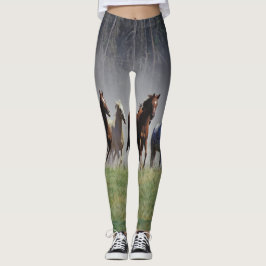Leggings van rijpaarden