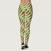 Leggings van rode hotspots voor Chili Peppers (Achterkant)