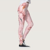 Leggings van roze bloemen (Rechts)