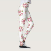 Leggings van roze posieën (Rechts)