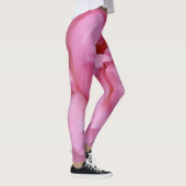 Leggings van roze rozenbloem (Rechts)