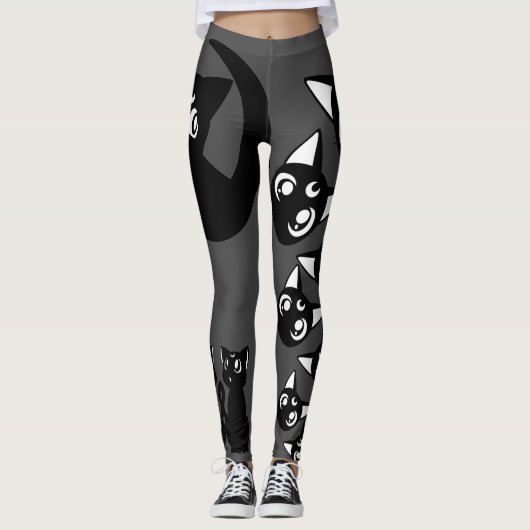 Leggings van Sailor Moon Cat Luna (Voorkant)