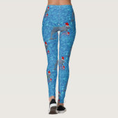 leggings van santa claus dolphins (Achterkant)