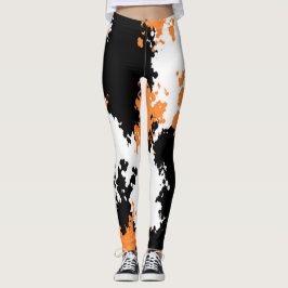 Leggings van Sassy Girl Camo - Oranje