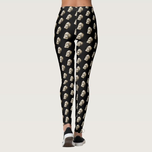 Leggings van Skull Halloween (Achterkant)