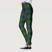 Leggings van Smith Tartan Green Blue Women's (Links)